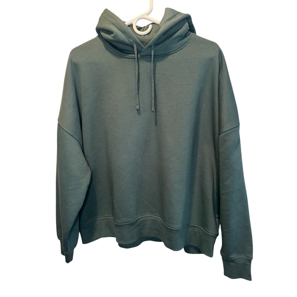 Stanley Stella Women Oversized Hoodie Sage Green Drop Shoulder Sweatshirt XL